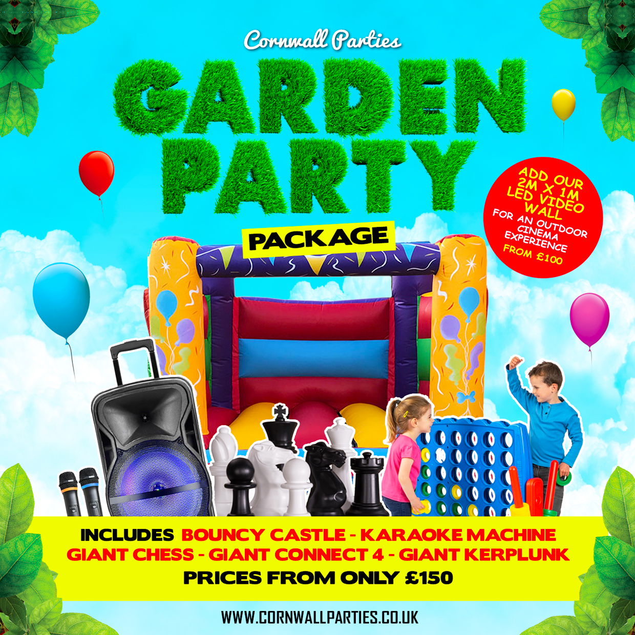 GARDEN PARTY FLYER GARDEN PARTY FLYER
